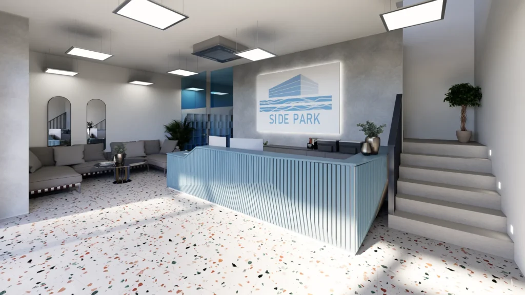 SIDE PARK interier recepce_01