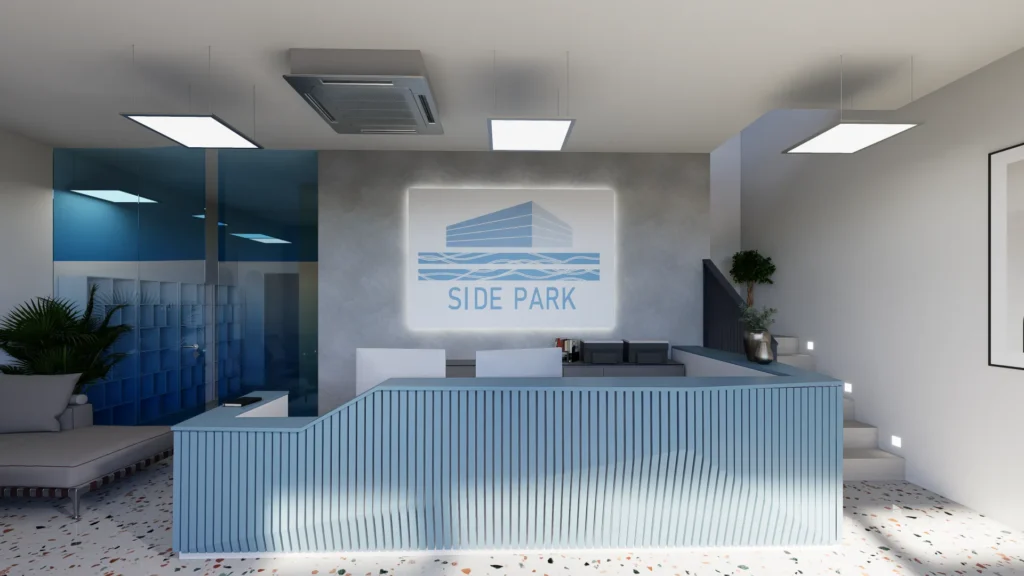 SIDE PARK interier recepce_02