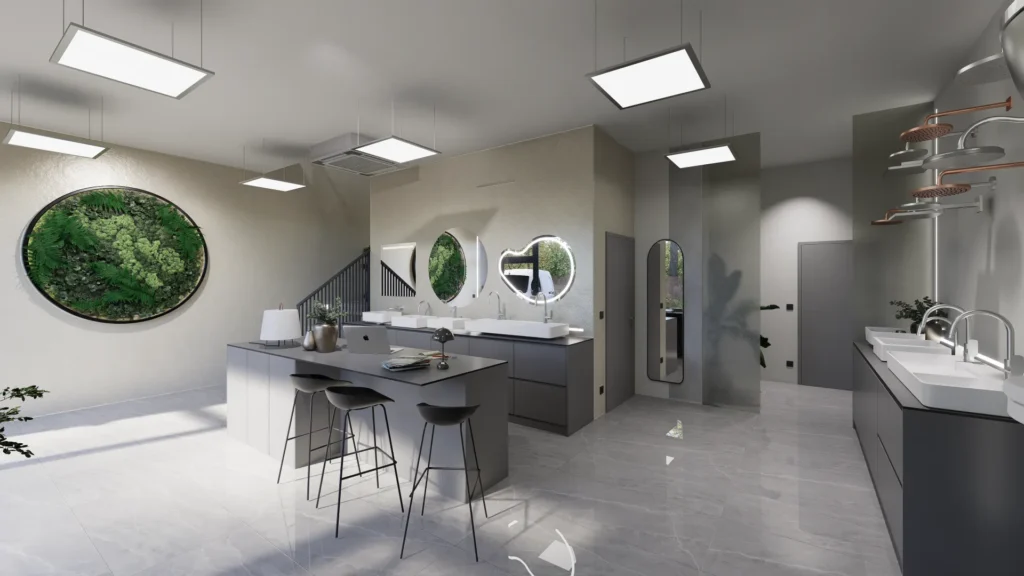 SIDE PARK interier showroom_01