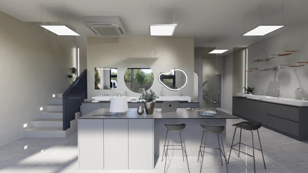 SIDE PARK interier showroom_03